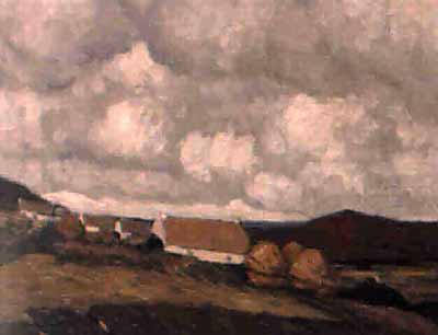 Achill Cottages by Paul Henry