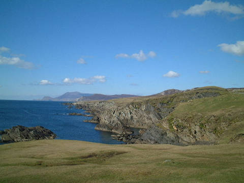 Atlantic cliffs, Achill Island