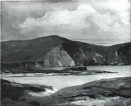 Minaun Cliffs, Achill, by Robert Henri