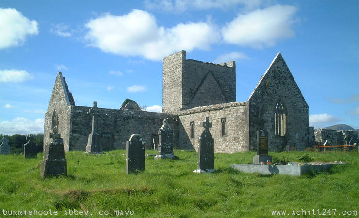 ireland pictures - Burrishoole Abbey, Co Mayo