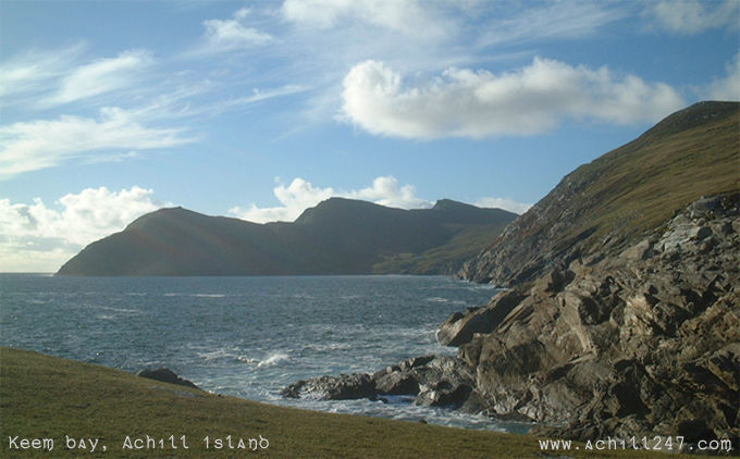 ireland pictures - Keem Bay, Achill Island