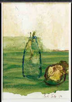 Milk Bottle and Old Turnip, by Camille Souter